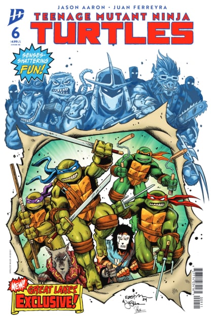 TMNT 6 Regular Cover